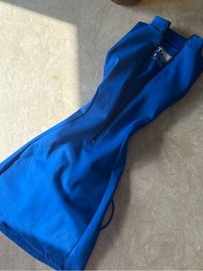 TA3 Sapphire Sleeveless Zip-Up Shape-wear Dress